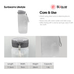 SLIQUE 1600ml Water Pitcher BPA-Free Easy Grip Handle Leak-Proof Lid Cold Beverage Fridge-Ready