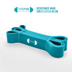 FITSPIRE Resistance Band Set of 3 Tension Rope Band Booty Hip Band Exercise Strength Training Workout Equipment