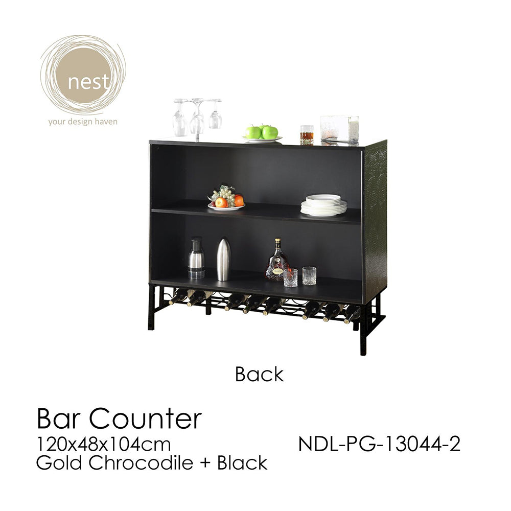 NEST DESIGN LAB Bar Counter 69x16x165cm Set of 2 Made in Taiwan Condo Living Modern Italian Design Amazing Gift Idea For Any Occasion!