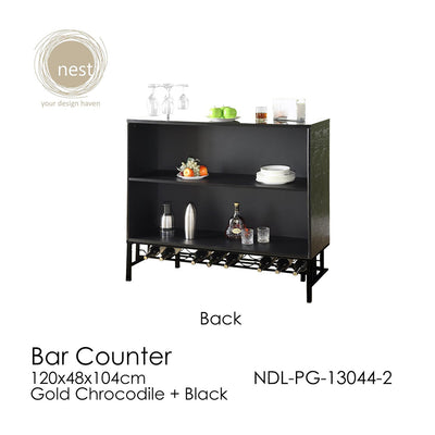 NEST DESIGN LAB Bar Counter 69x16x165cm Set of 2 Made in Taiwan Condo Living Modern Italian Design Amazing Gift Idea For Any Occasion!