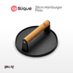 [Slique Official] Cast Iron Specialty Pans Takoyaki Maker, Egg Frypan, Burger Press - Induction Ready