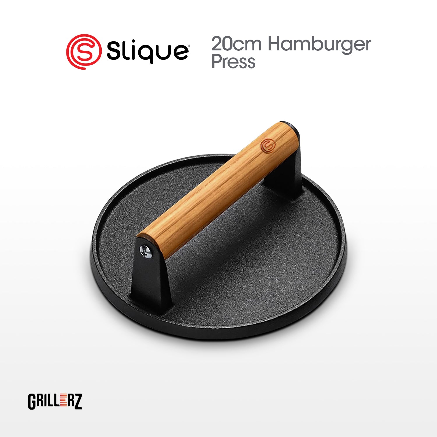 [Slique Official] Cast Iron Specialty Pans Takoyaki Maker, Egg Frypan, Burger Press - Induction Ready