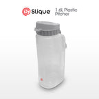SLIQUE 1600ml Water Pitcher BPA-Free Easy Grip Handle Leak-Proof Lid Cold Beverage Fridge-Ready