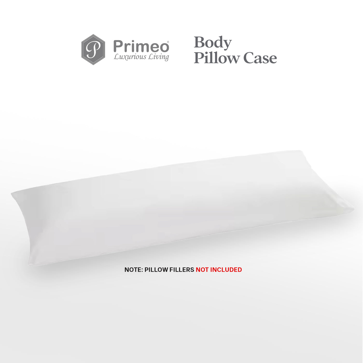 PRIMEO Premium Body Pillow Cover Standard Size