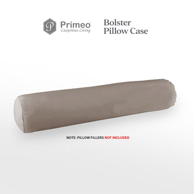 PRIMEO Premium Bolster Pillow Case Standard Size