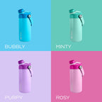Quencha Kids Water Bottle Insulated Tumbler Lunch Box Kids Combo Back to School BPA-Free Leakproof