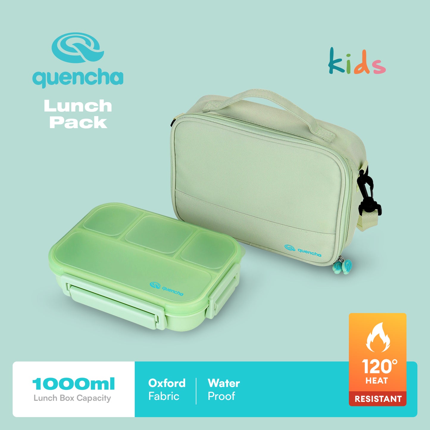 Quencha Insulated Lunch Bag for Kids