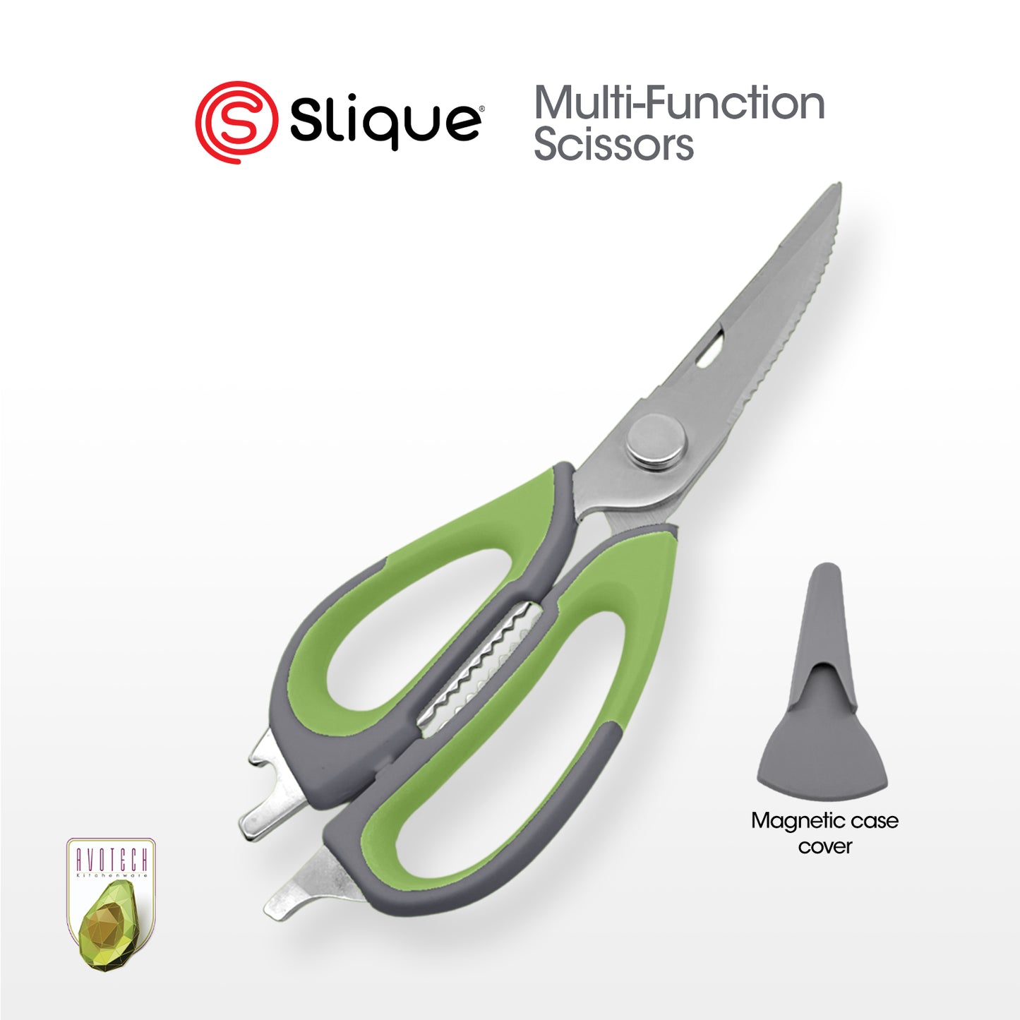 Slique Avotech Kitchen Knife Set & Chopping Board Set