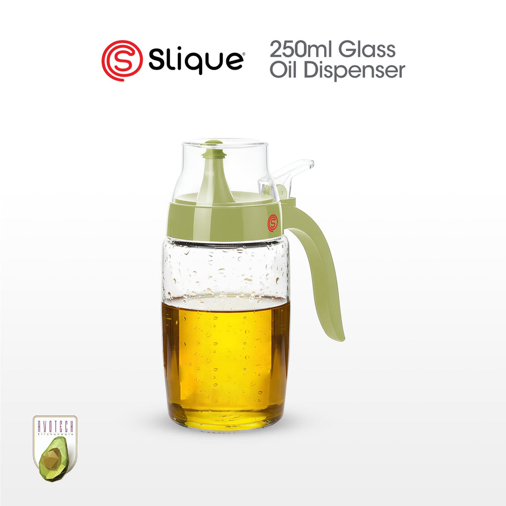 Slique AVOTECH Condiment Set Collection Oil Dispenser Spice Jars Salt & Pepper Set Kitchen Organizer