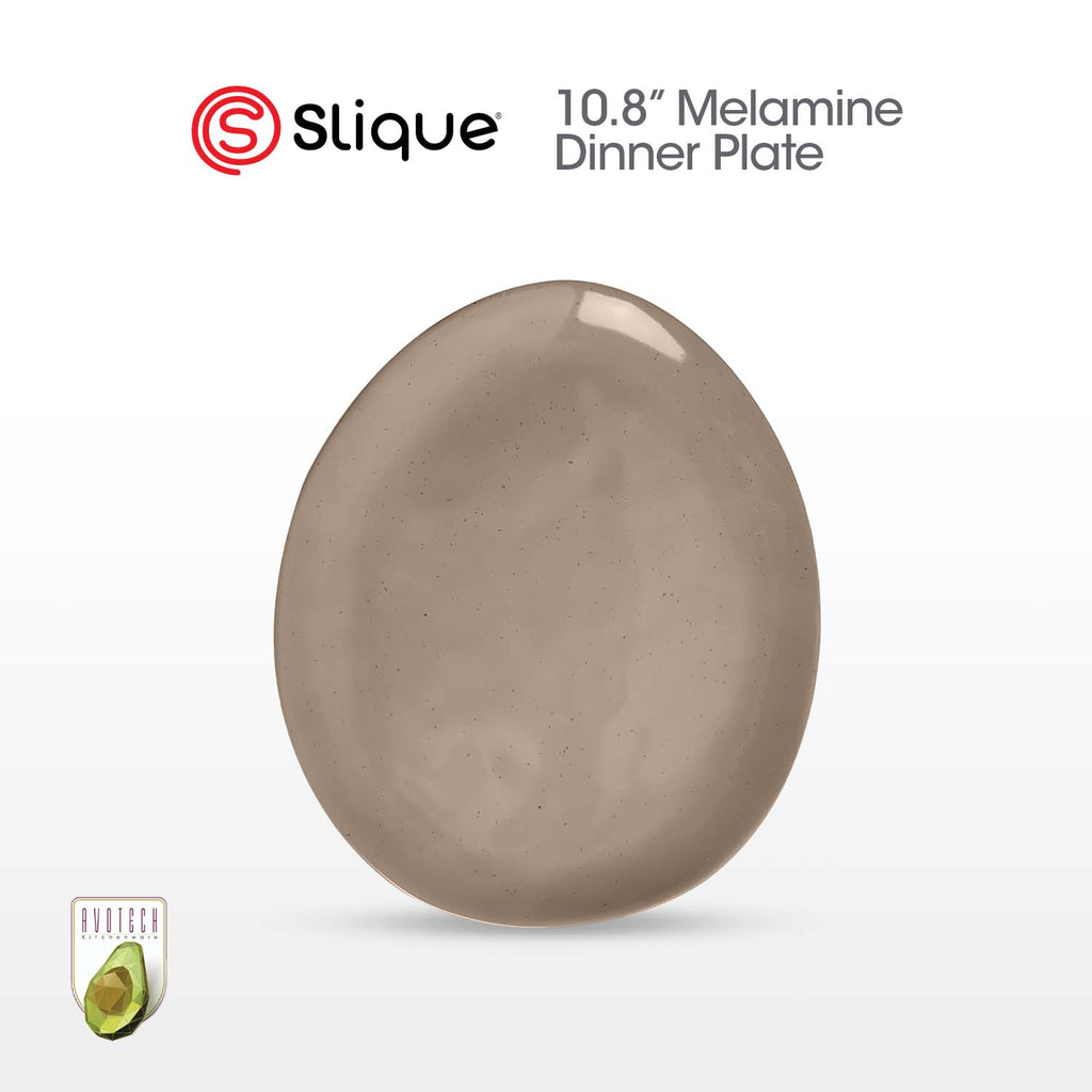 Slique Avotech Melamine Dinnerware Collection – Plates, Bowls, Tumblers & Spoon | Durable, Lightweight, BPA-Free