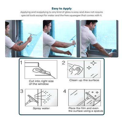 OSH Sunbat Heat Control UV blocking Film with free Squeegee