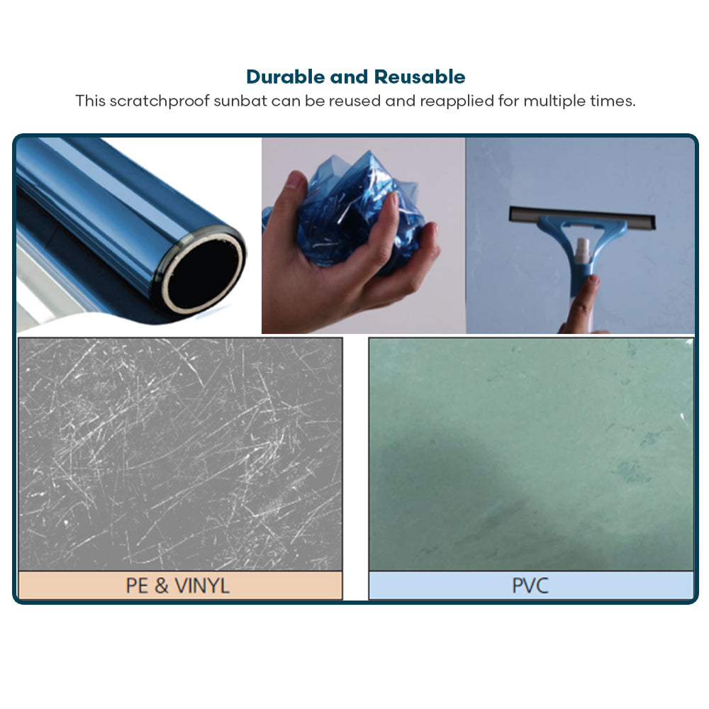 OSH Sunbat Heat Control UV blocking Film with free Squeegee