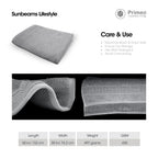 Primeo 100% Cotton Beach Towel - Popcorn Weave Collection Towels