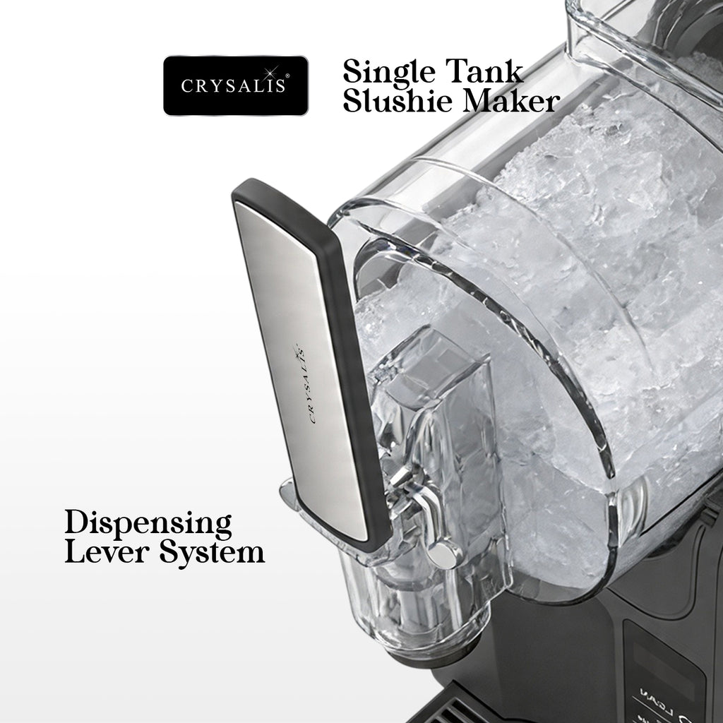 Crysalis 2L Electric Slushie Maker Automatic Frozen Drink Machine with Compressor for Milkshakes