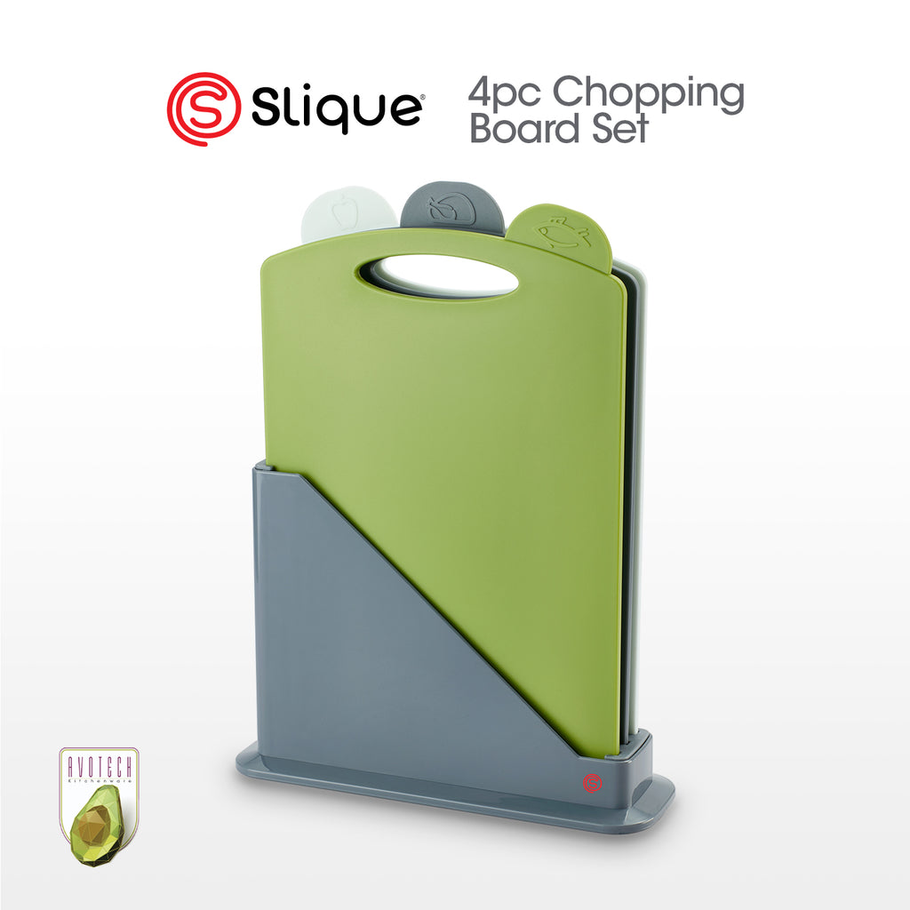 Slique Avotech Kitchen Knife Set & Chopping Board Set
