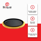 [Official] Slique Cast Iron Sizzling Soup Pot/Casserole & Skillet - Heavy Duty Deep Dish Cookware