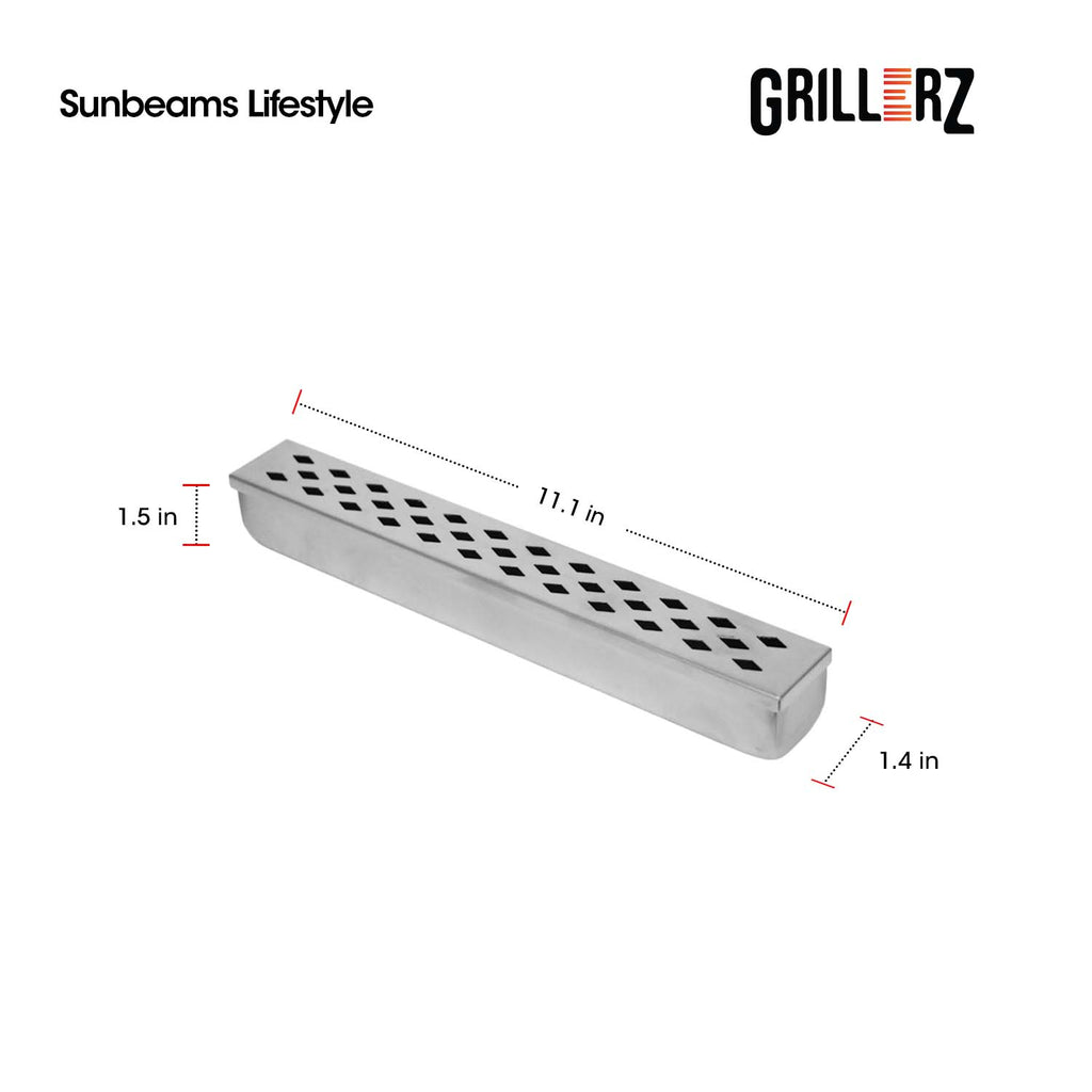 SLIQUE Grillierz Stainless Steel Grill Humidifier With Moisture Control & Flavor Enhancement