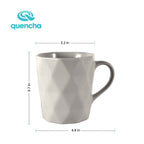 Quencha 325ml Chip Resistant Coffee Mug Porcelain Coffee Cup