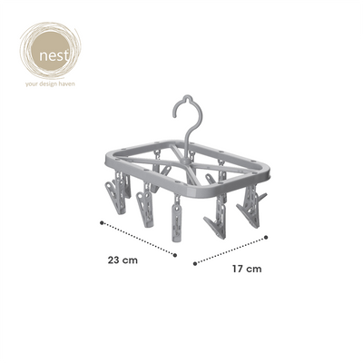 NEST DESIGN LAB Premium 10 Clips Hanger Amazing Gift Idea For Any Occasion!