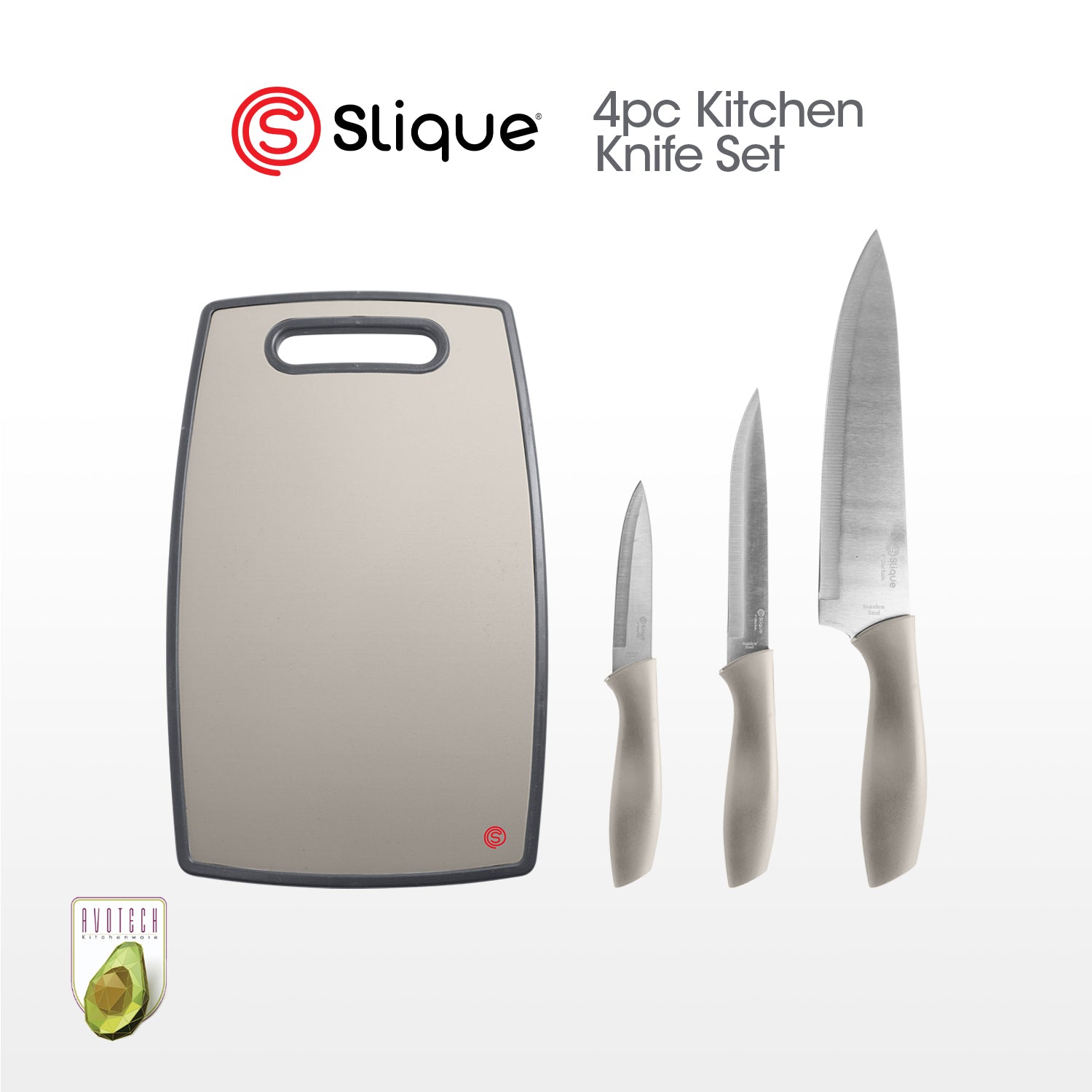 Slique Avotech Kitchen Tools Cooking Gadgets Grater Peeler Whisk Opener Set