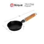 [Slique Official] Cast Iron Specialty Pans Takoyaki Maker, Egg Frypan, Burger Press - Induction Ready