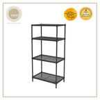 Nest Design Lab Premium Mini Steel Rack Black 4 Layer