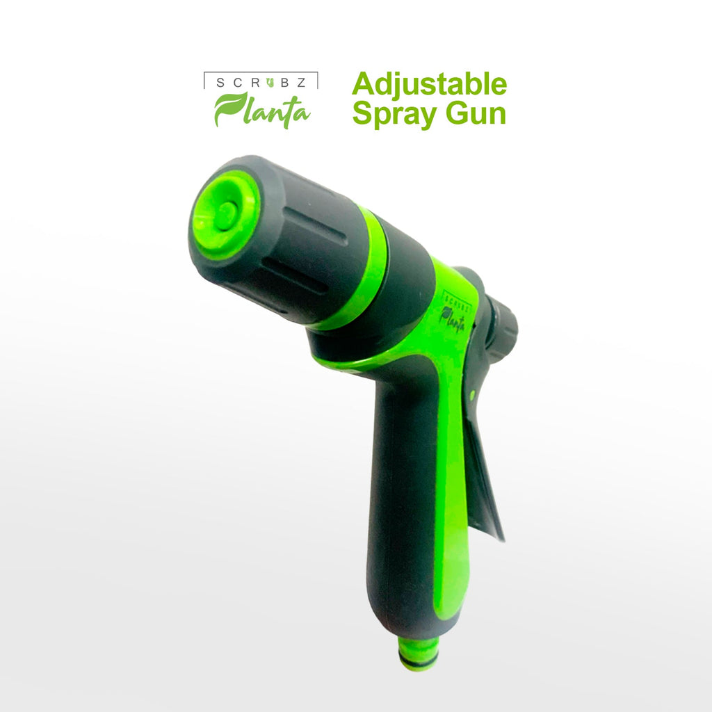 SCRUBZ Planta Garden Hose Nozzle Spray Gun, Soft Grip,  Garden Tools, For Watering Plants, Carwash