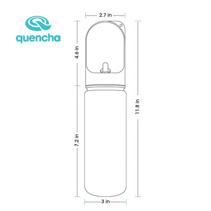 Quencha 550ml Stainless Steel Double Wall Insulated Pet Tumbler