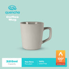 Quencha 325ml Chip Resistant Coffee Mug Porcelain Coffee Cup