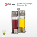 Slique AVOTECH Condiment Set Collection Oil Dispenser Spice Jars Salt & Pepper Set Kitchen Organizer