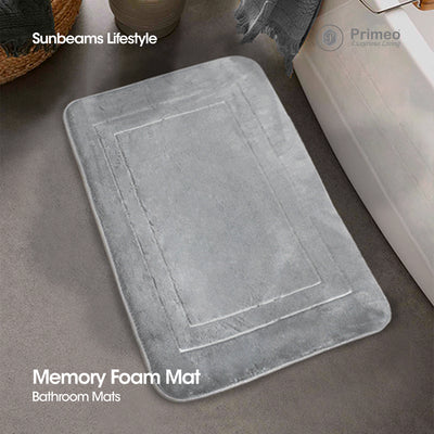 PRIMEO Premium Memory Foam Bathroom Mat