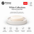 PRIMEO Bathroom Accessories Polyresin Bathroom Set Soap Dish Tumbler Soap Dispenser Toilet Brush Holder