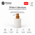PRIMEO Bathroom Accessories Polyresin Bathroom Set Soap Dish Tumbler Soap Dispenser Toilet Brush Holder