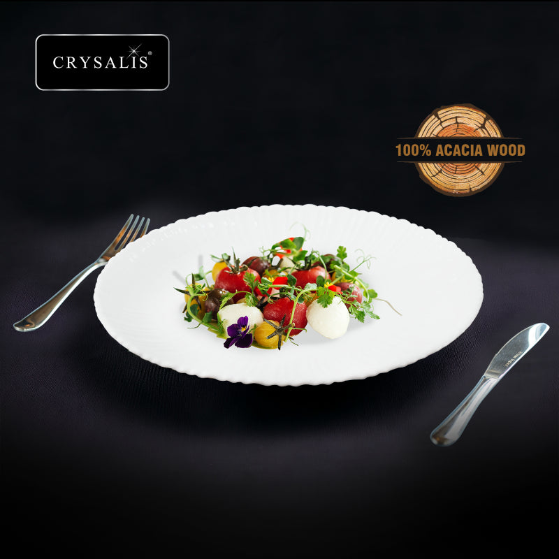 CRYSALIS Fine Porcelain Dinnerware Collection  Bowl Mug Dinner Bowl Creamer & Sugar Plate Teapot