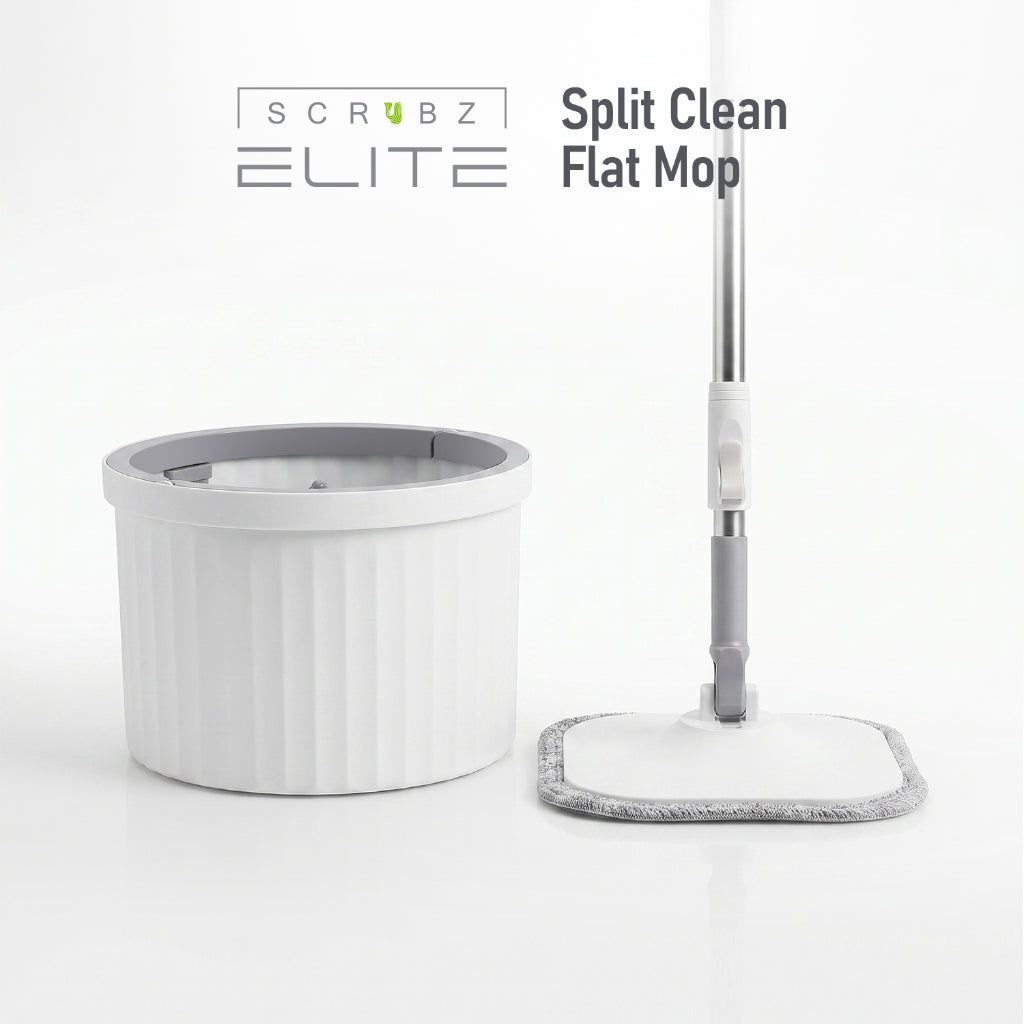 Scrubz Elite 360 Tornado Spin Mop Floor Cleaning Mop with Bucket