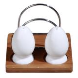 SLIQUE Condiment 2-piece Set Seasoning Shaker Spices Dispenser Salt Pepper Bottle
