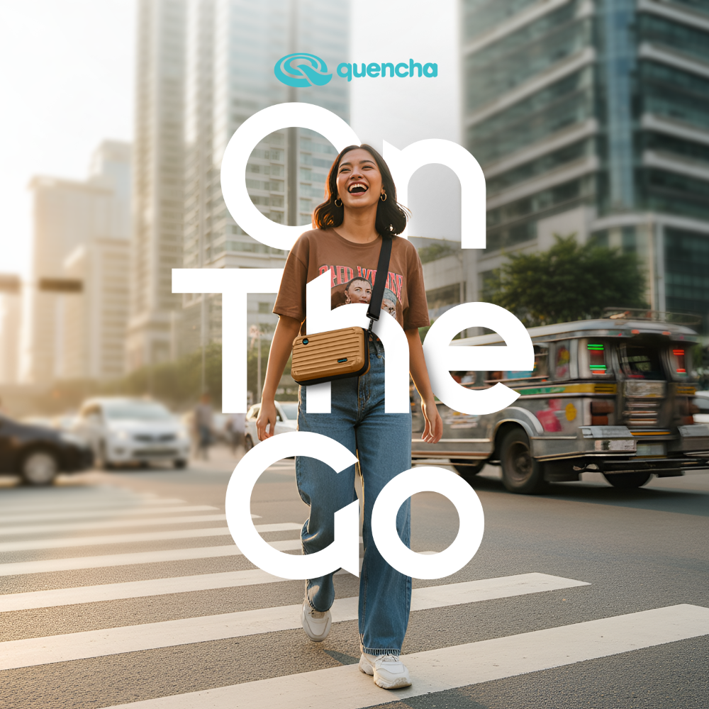 Quencha Double Layer 7-Inch Electronic Storage Bag with Hard Shell Protection for Travel