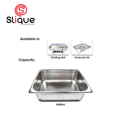 SLIQUE Premium Stainless Steel 1x2 Food Pan 30cm Amazing Gift Idea For Any Occasion!
