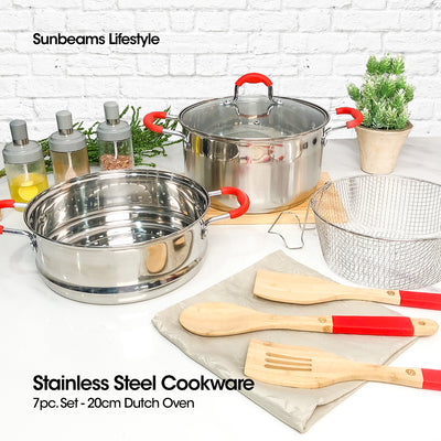 SLIQUE Master Cook Collection Stainless Steel Pots & Pans | Cookware Set Amazing Gift Idea For Any Occasion!