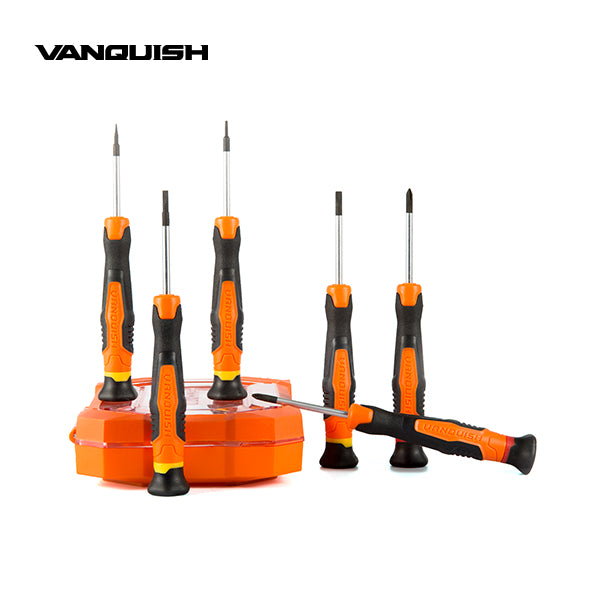 VANQUISH Precision Screwdriver Set of 6 Premium | Heavy Duty | Professional