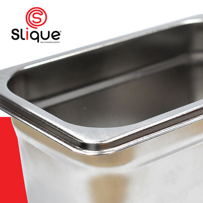 SLIQUE Premium Stainless Steel 1x9 Food Pan 30cm Amazing Gift Idea For Any Occasion!