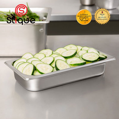 SLIQUE Premium Stainless Steel 1x4 Food Pan 21cm
