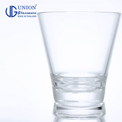 UNION GLASS Thailand Premium Clear Glass Rock Glass Water, Juice, Soda, Liquor Glass 235 ml | 10 oz Set of 6 Amazing Gift Idea For Any Occasion!