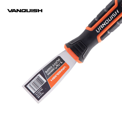 VANQUISH Putty Knife, Flexible Blade Premium 1 1/2inch x 38mm | Heavy Duty | Professional