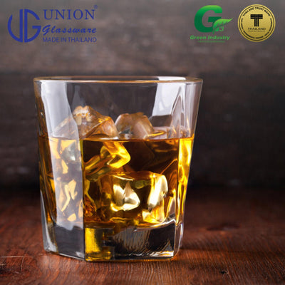 UNION GLASS Thailand Premium Clear Glass Shot Glass 55 ml | 2 oz Set of 6 Amazing Gift Idea For Any Occasion!