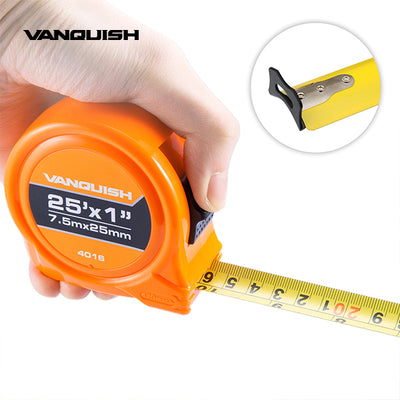 VANQUISH Power Tape Measure Premium | Heavy Duty | Professional