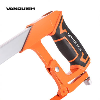 VANQUISH Hacksaw Premium | Heavy Duty | Professional Tubular Frame High Tension 12inch | 300mm
