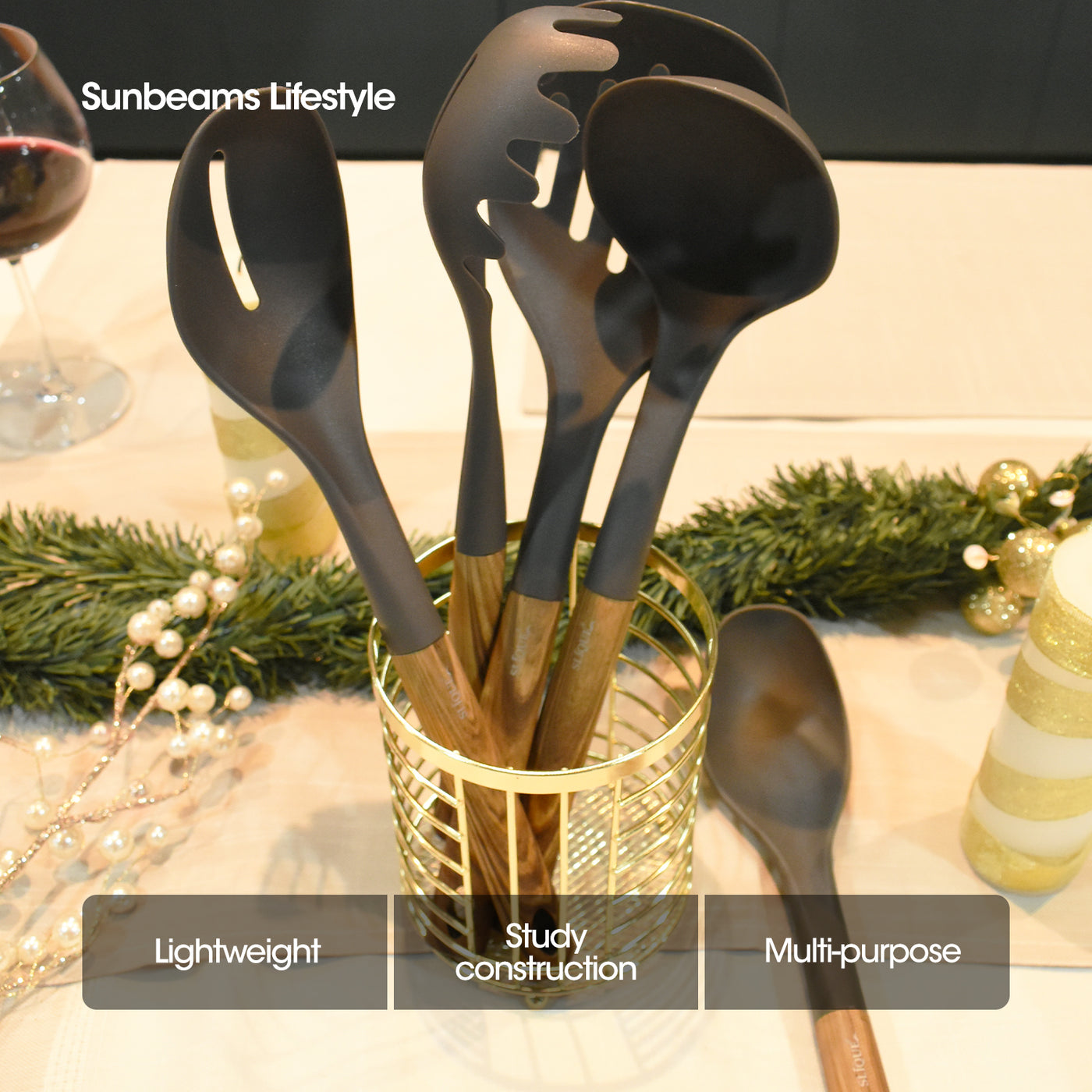 SIGNATURE by Slique Premium Metal Gold Electroplate Modern Italian Design Amazing Gift Idea For Any Occasion!