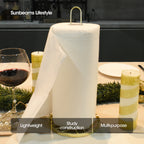 SIGNATURE by Slique Premium Kitchen Rack Metal Trivet | Napkin Holder | Fruit Basket | Utensil Holder | Tissue Roll Holder | Mug Rack | Pastry Stand - Gold Electroplate