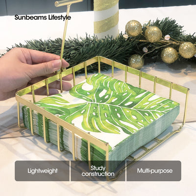 SIGNATURE by Slique Premium Metal Gold Electroplate Modern Italian Design Amazing Gift Idea For Any Occasion!